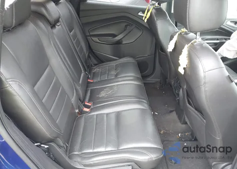 2014 Ford Escape Titanium z USA, uszkodzony, nr VIN 1FMCU0JX6EUD36700